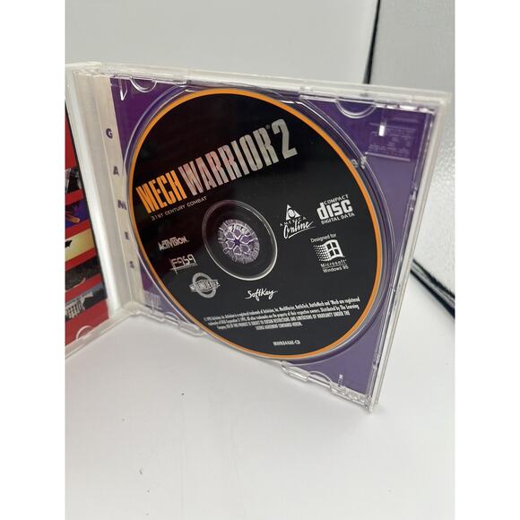 MechWarrior 2 - Battlepack Edition Video Game PC CD ROM 1995 - Picture 6 of 9